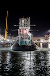 USS Michigan (SSGN 727) undocks at Puget Sound Naval Shipyard & Intermediate Maintenance Facility March 16, 2021. (U.S. Navy photo by Kenneth G. Takada)