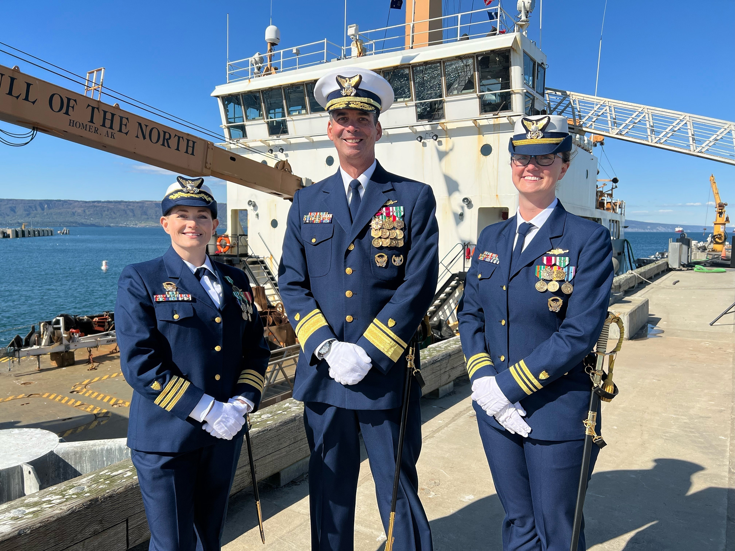 Coast Guard Cutter Hickory crew holds ceremony in
