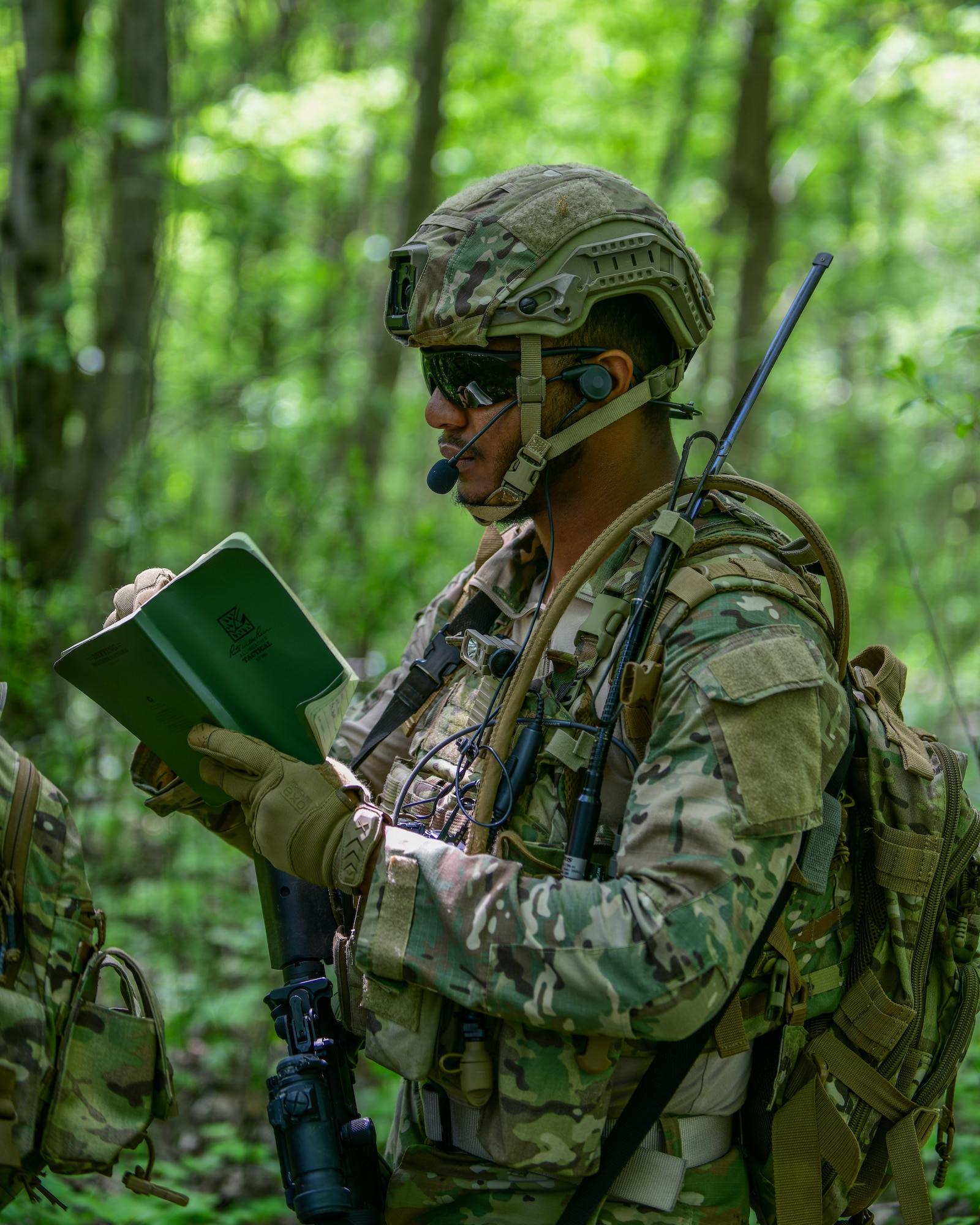 Members of the 403rd Security Forces Squadron from Keesler Air Force Base, Mississippi, completed the Integrated Defense Leadership Course at Youngstown Air Reserve Station, Ohio, in May 2022.