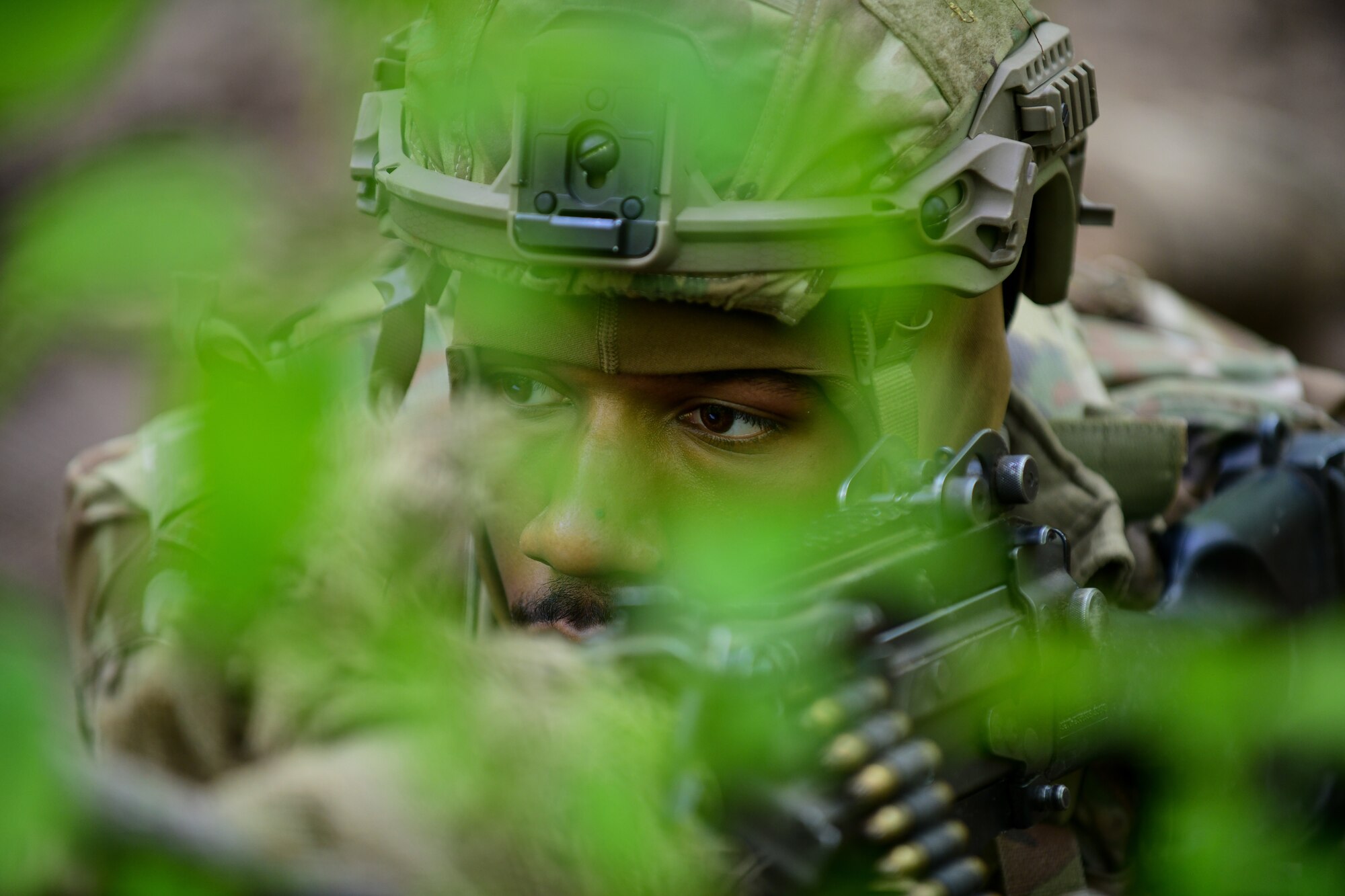 Members of the 403rd Security Forces Squadron from Keesler Air Force Base, Mississippi, completed the Integrated Defense Leadership Course at Youngstown Air Reserve Station, Ohio, in May 2022.