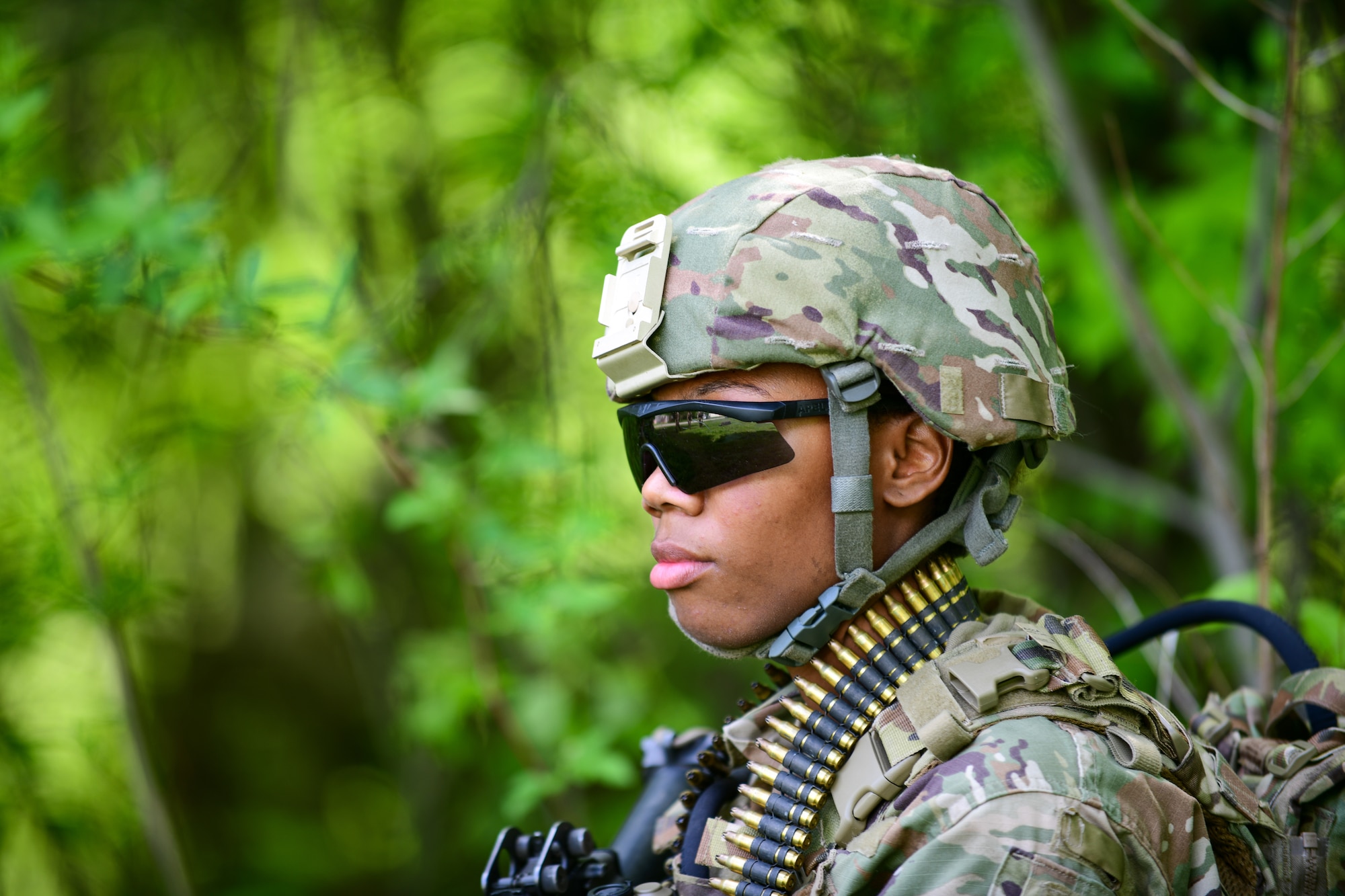 Members of the 403rd Security Forces Squadron from Keesler Air Force Base, Mississippi, completed the Integrated Defense Leadership Course at Youngstown Air Reserve Station, Ohio, in May 2022.