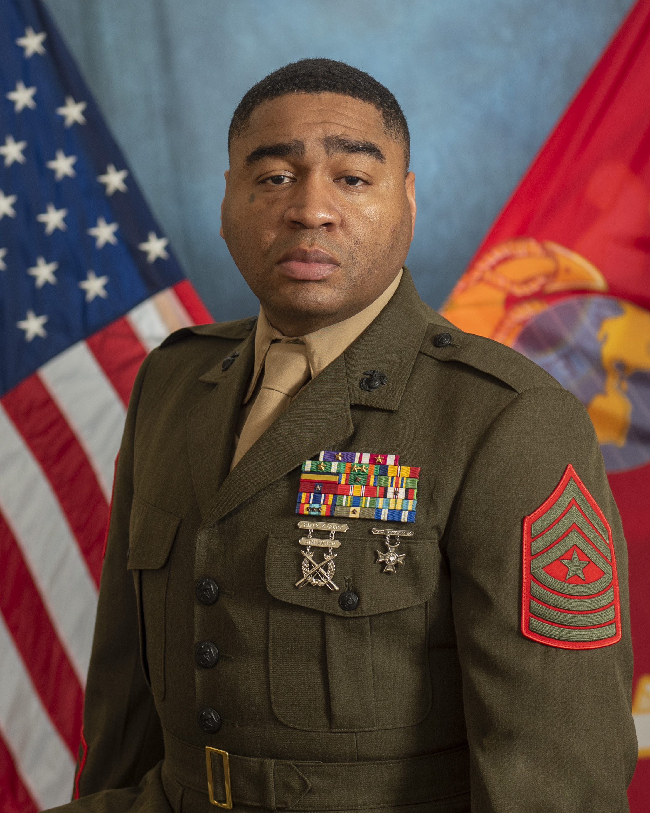 Sergeant Major D’Andre M. Gillon > Marine Corps Security Force Regiment ...