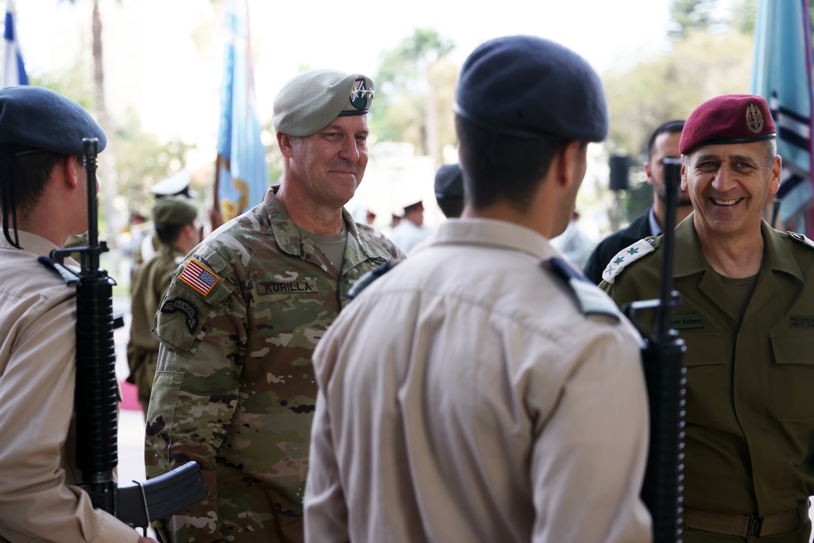 ISRAEL - U.S. Central Command commander Gen. Erik Kurilla visited Israel as an official guest of Chief of General Staff Lt. Gen. Aviv Kochavi, May 18.
During his visit to Israel, Kurilla spoke with several Israeli military leaders, toured facilities, and observed an ongoing Israeli military exercise.
Kurilla commended the deepening defense partnership between the U.S. and Israel.