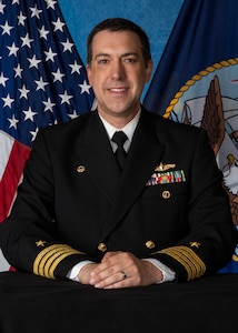 Captain David Back, Commanding Officer, Naval Surface Warfare Center, Panama City Division