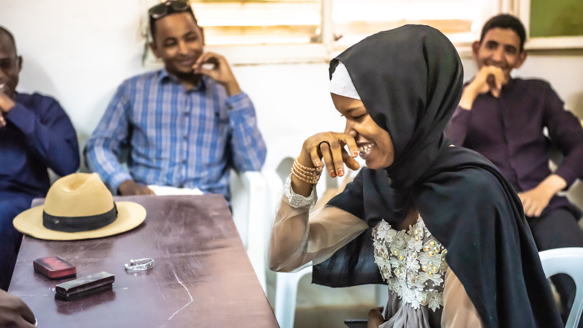 Enduring partnership: U.S. Soldiers create English discussion group in Niger