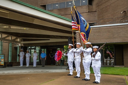 Norfolk Naval Shipyard held its annual Memorial Day Fall-In for Colors May 25 in remembrance of the service members who sacrificed their lives in service to the United States Armed Forces.