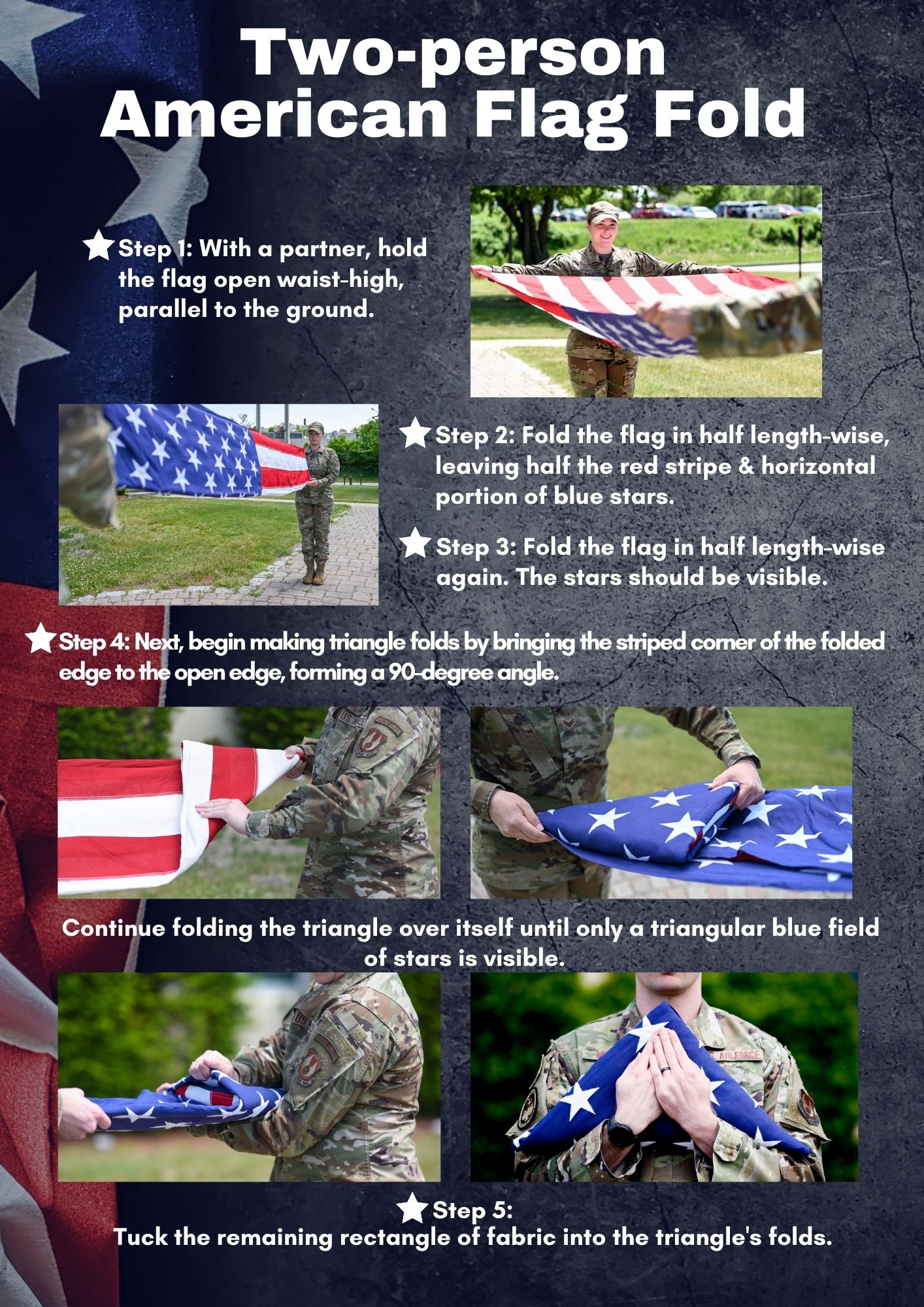Patriot Honor Guard provides info for proper flag care