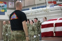 Soldiers standing in a formation