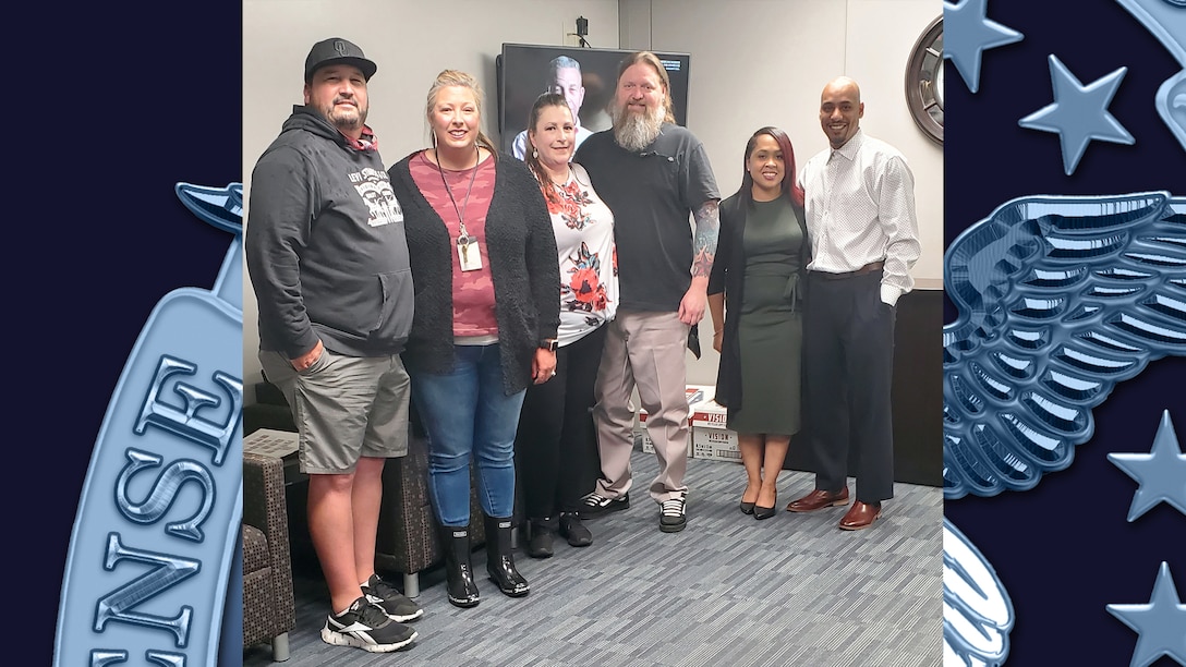 Couples working together at DLA Aviation at Oklahoma City