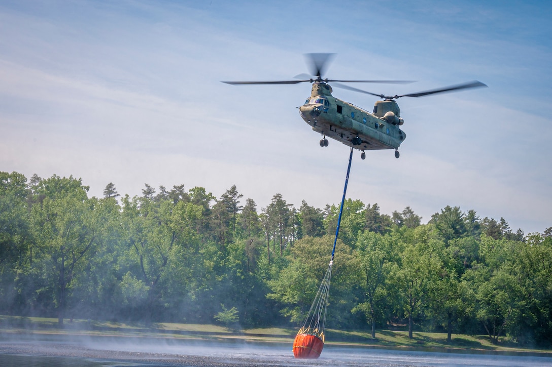 CTNG, Westover Fire Department conduct first-ever joint aerial firefighting training