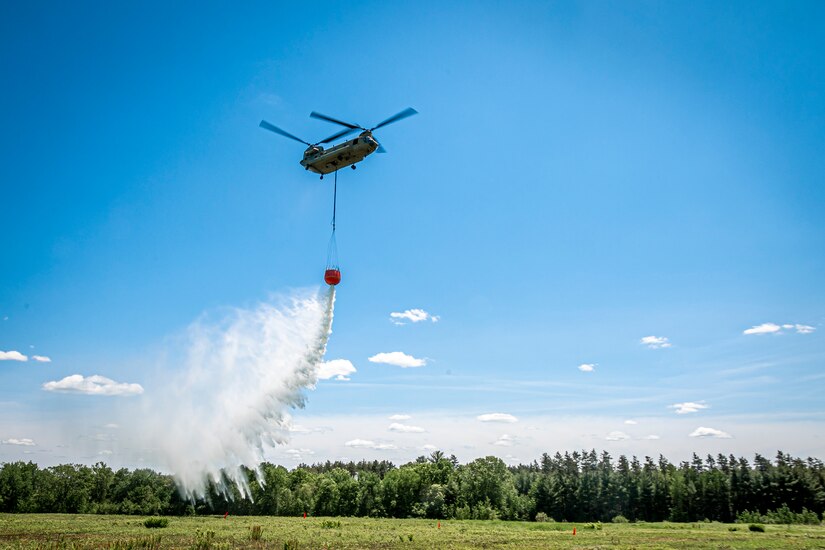 CTNG, Westover Fire Department conduct first-ever joint aerial firefighting training