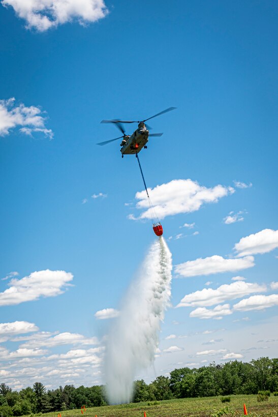 CTNG, Westover Fire Department conduct first-ever joint aerial firefighting training