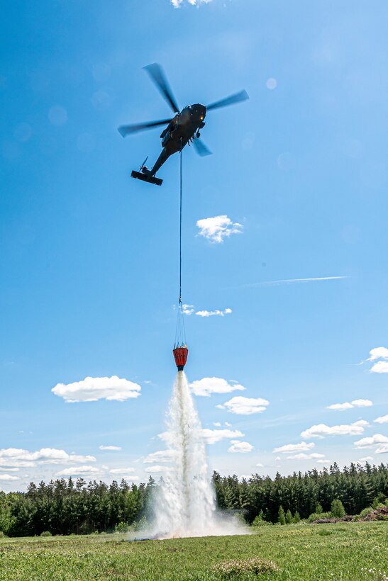 CTNG, Westover Fire Department conduct first-ever joint aerial firefighting training