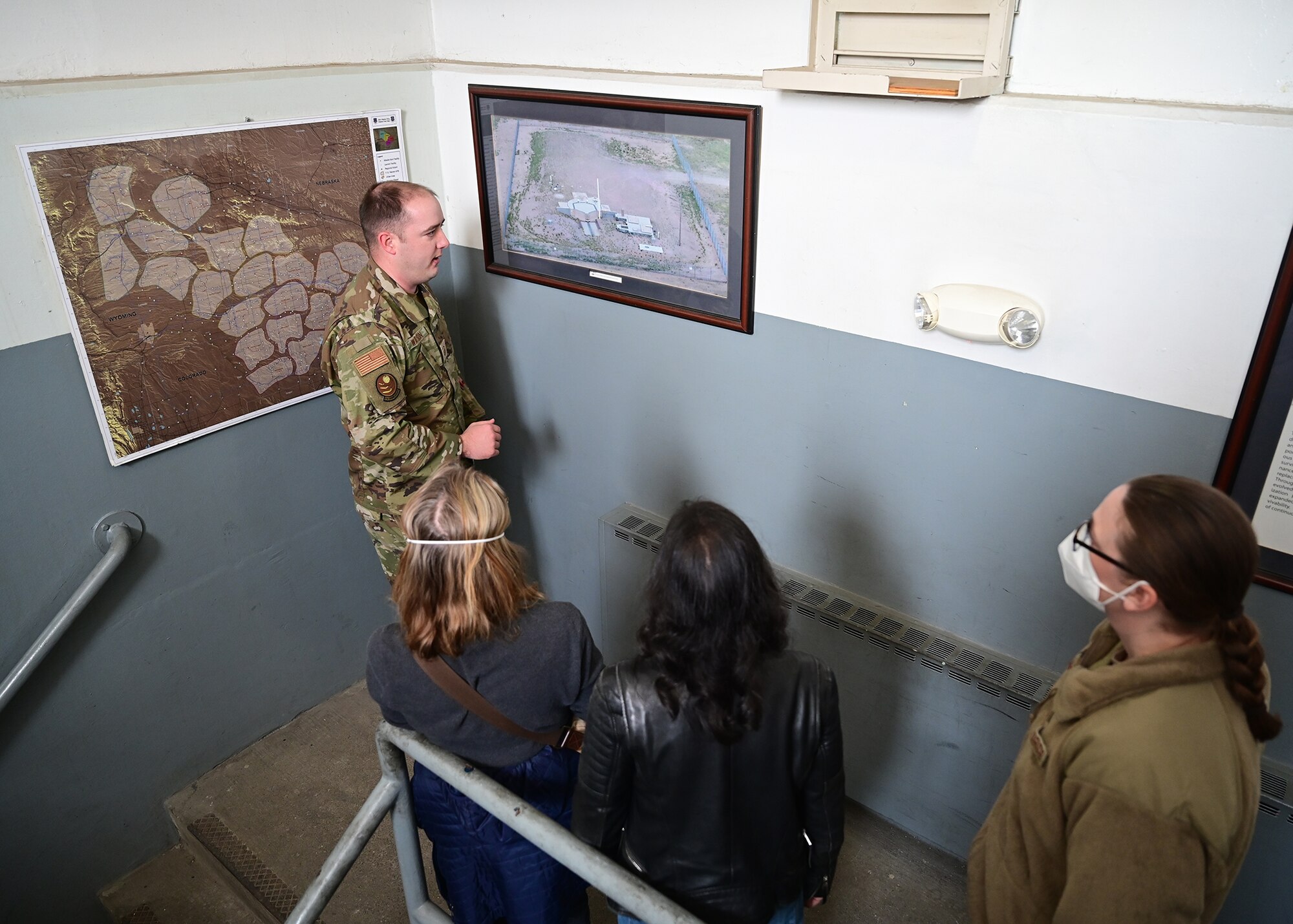 tour of U-01 launch facility site