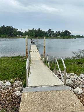 Sam Rayburn Reservoir Mill Creek Boat Ramp Courtesy Dock Sam Rayburn Reservoir Mill Creek Boat Ramp Courtesy Dock