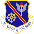 733d Mission Support Group Shield