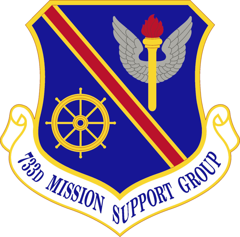 733d Mission Support Group Shield