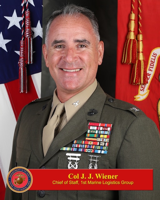 Colonel John J. Wiener > 1st Marine Logistics Group > Leaders