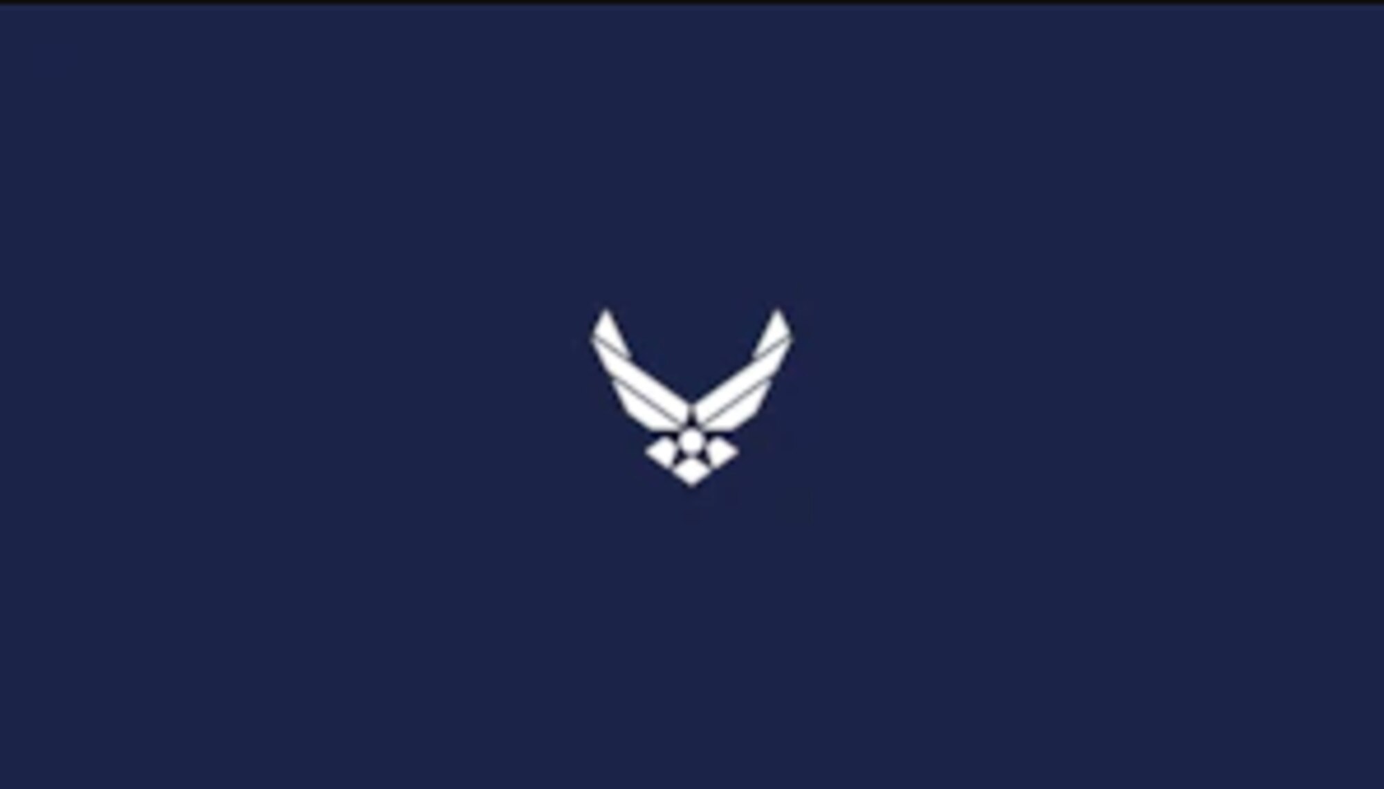 Air Force emblem, white