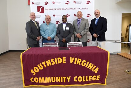 Ceremony establishes partnership between DMA, Southside Virginia Community College