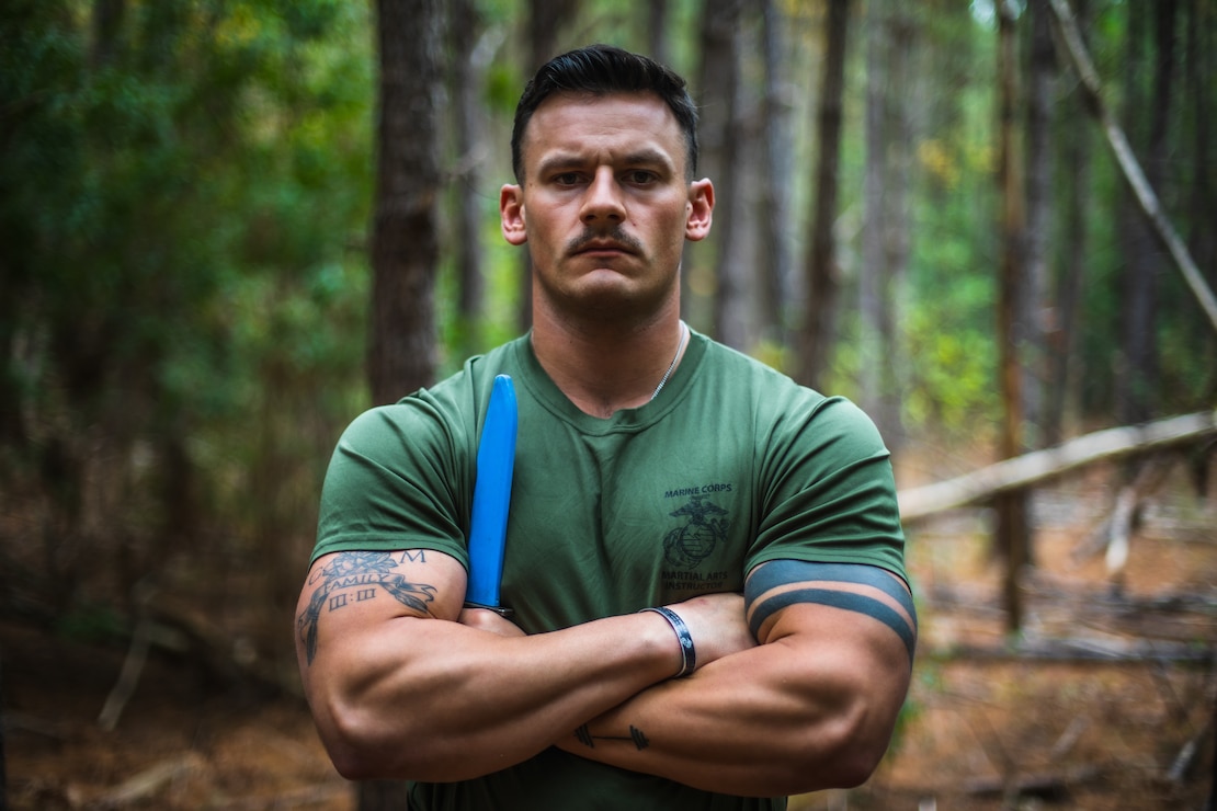 Cpl. Matthew Maloney is a Martial Arts Instructor (MAI) assigned to the 24th Marine Expeditionary Unit