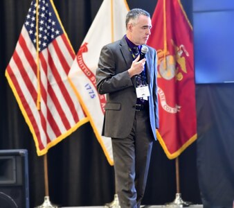 IMAGE: On Oct. 19, Naval Surface Warfare Center Dahlgren Division hosted the Naval Surface Technology & Innovation Consortium Other Transaction Authority Industry Day event at the Fredericksburg Expo and Conference Center. The goal of Industry day is to increase collaboration to open more innovative solutions to benefit the warfighter in a flexible and faster way.