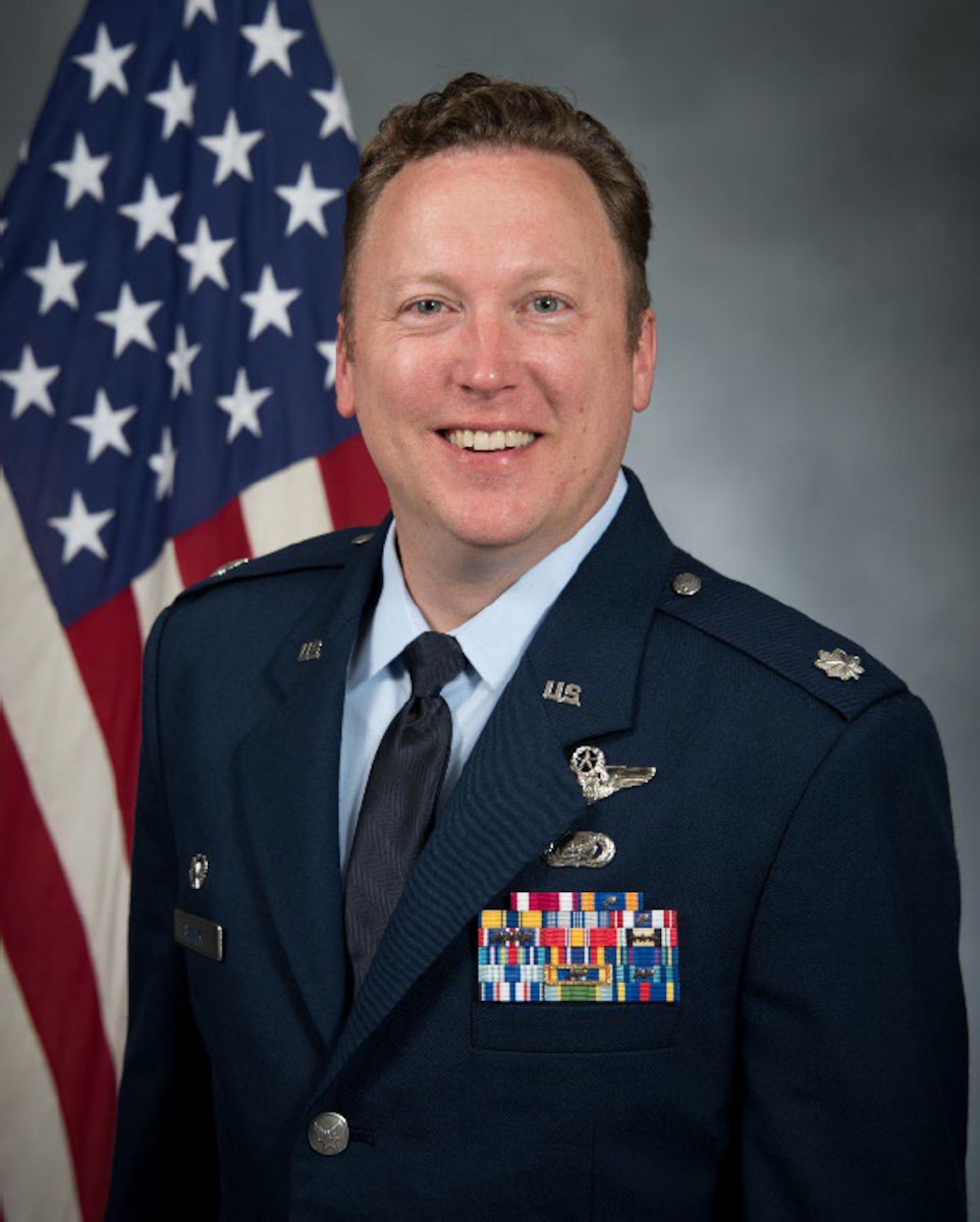 Official Bio photo for Lt. Col. Brian Steinke