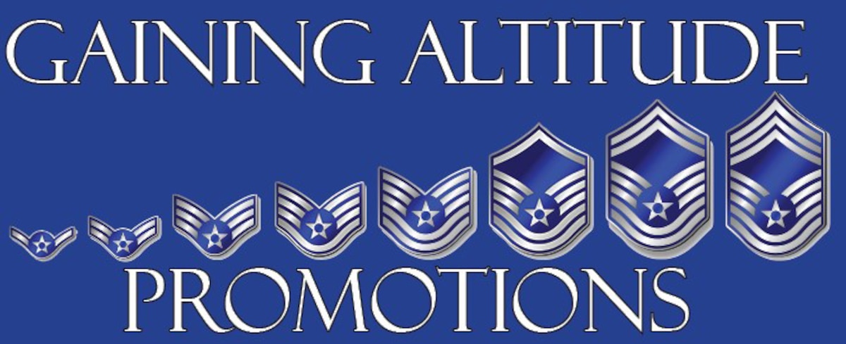 graphic of Air Force enlisted ranks
