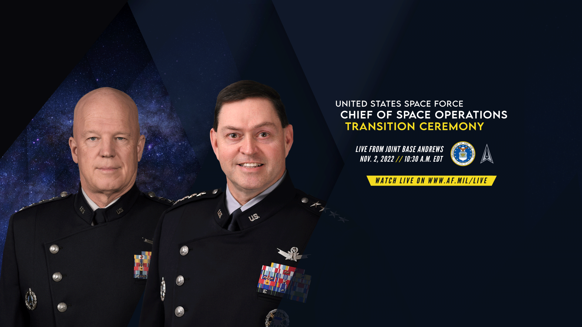 United States Space Force Chief of Space Operations (CSO) Transition ...