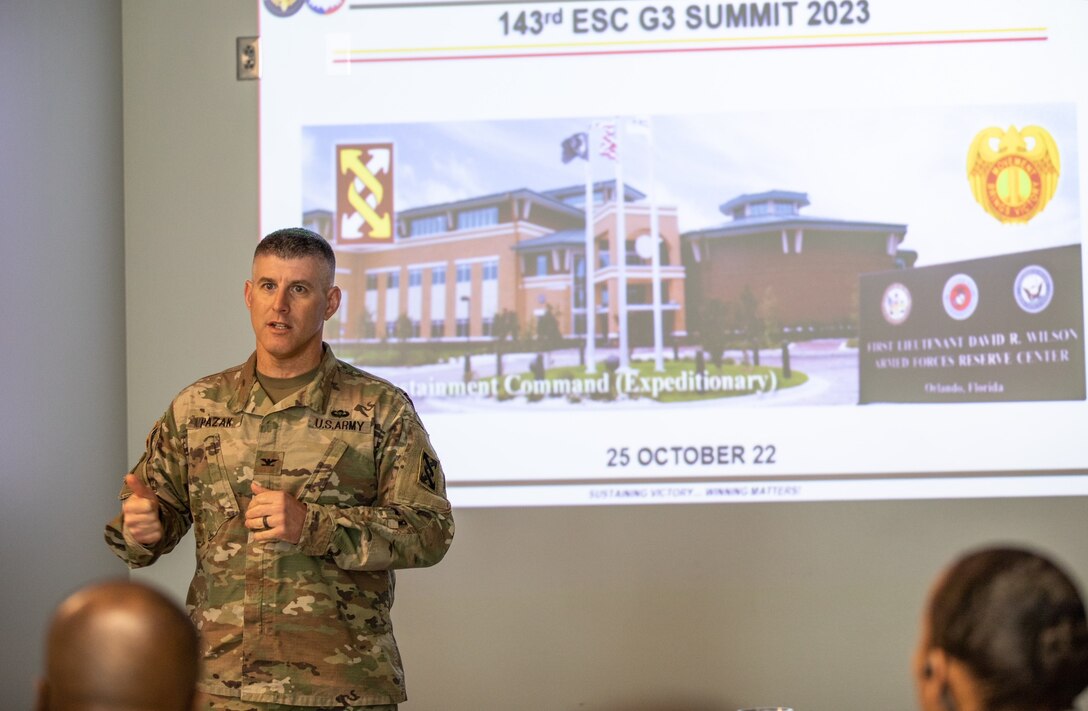 143d ESC G3 Operations Summit