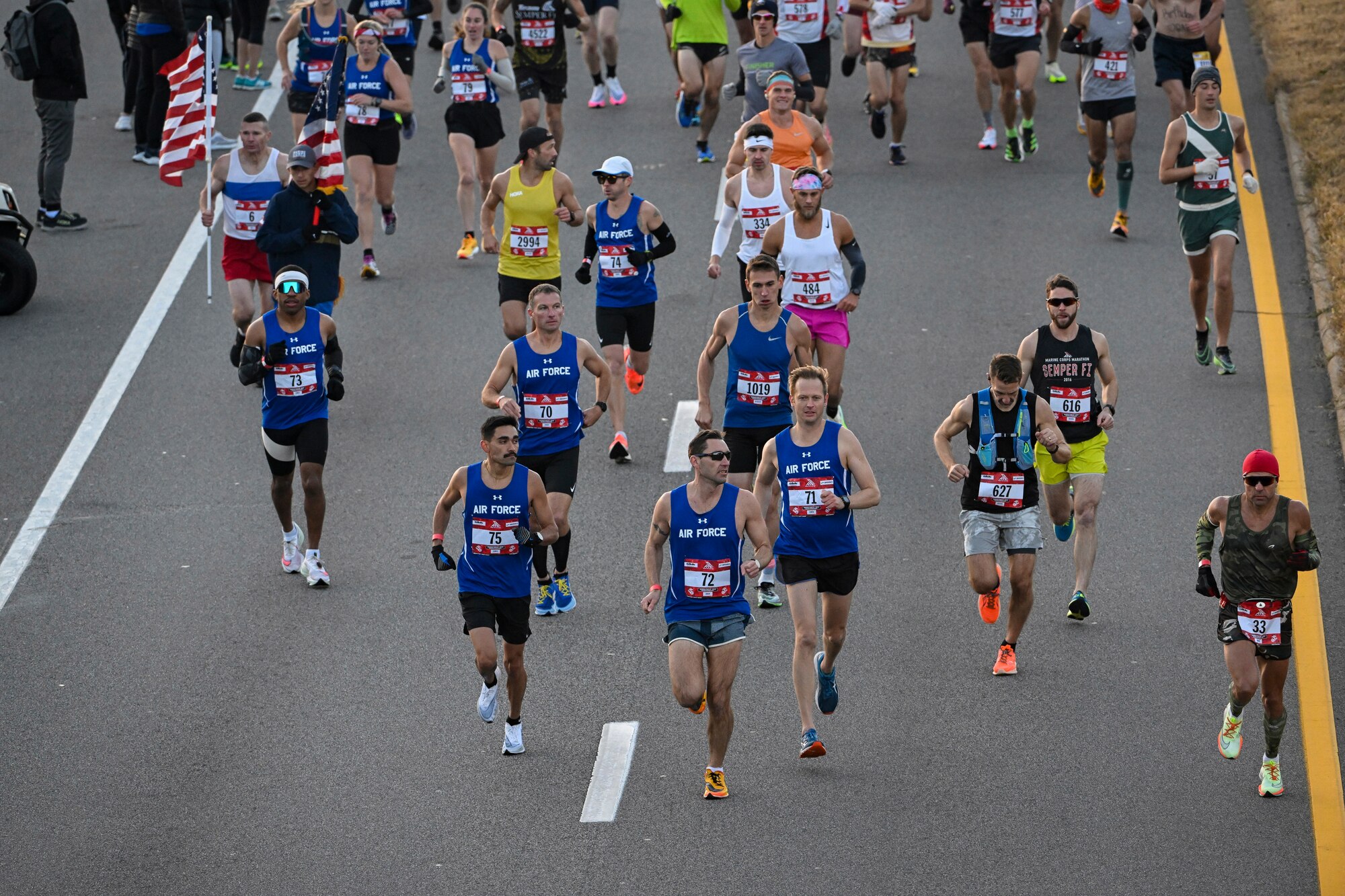 Sheppard Airman runs Marine Corps Marathon