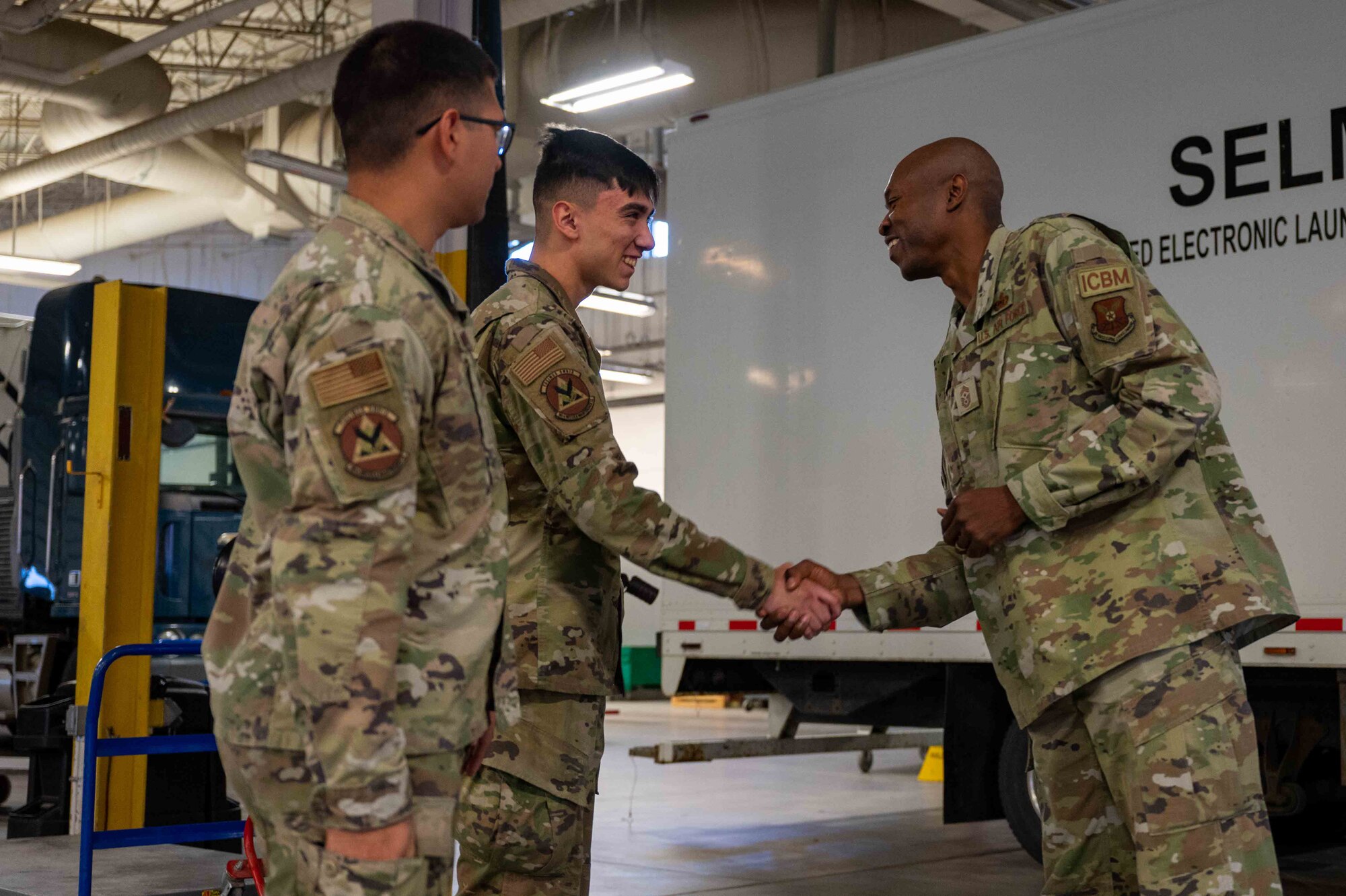 Airman are coined for performing good deed in the community.
