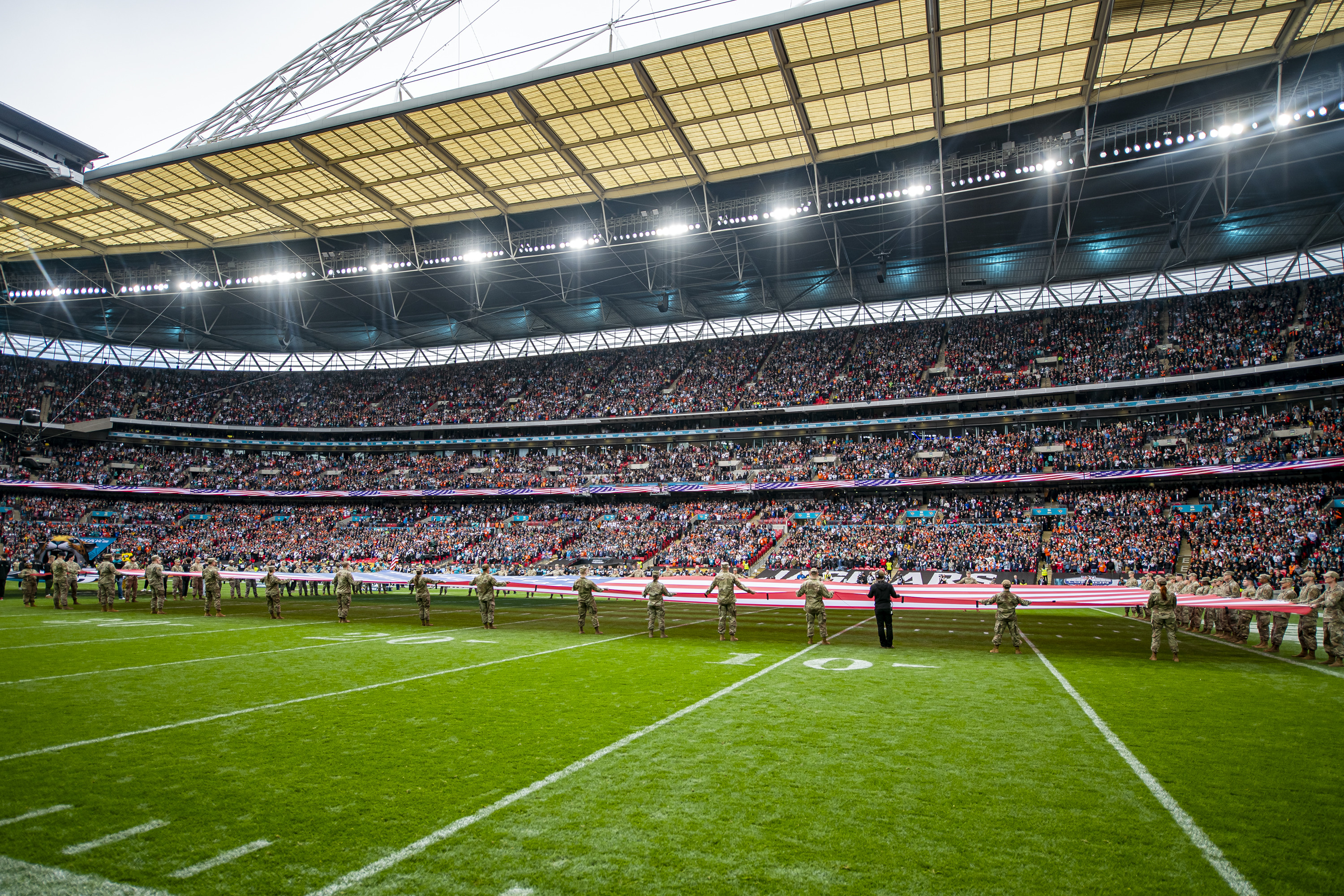 NFL: Das Wembley Stadion vor dem International Game