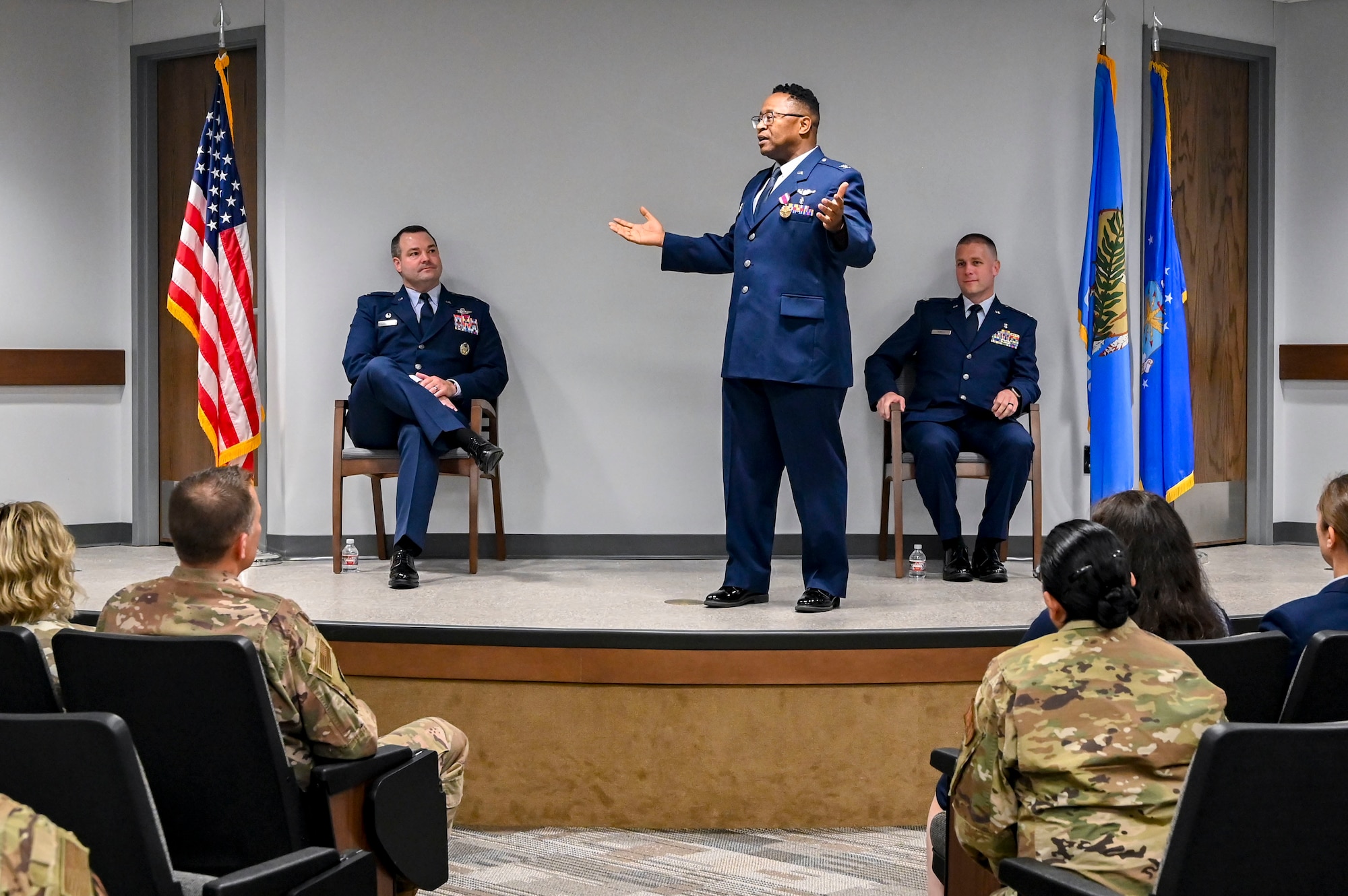 Oklahoma City Barons face off against reserve, guard units in a floor hockey  shootout > 507th Air Refueling Wing > Article Display