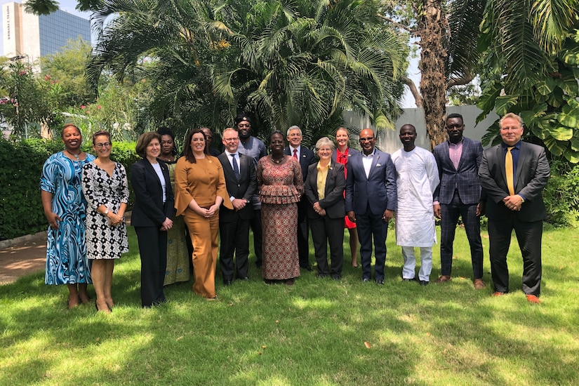 Deputy Assistant Secretary of Defense for Counternarcotics and Stabilization Policy, James Saenz, Travels to West Africa With Interagency Delegation