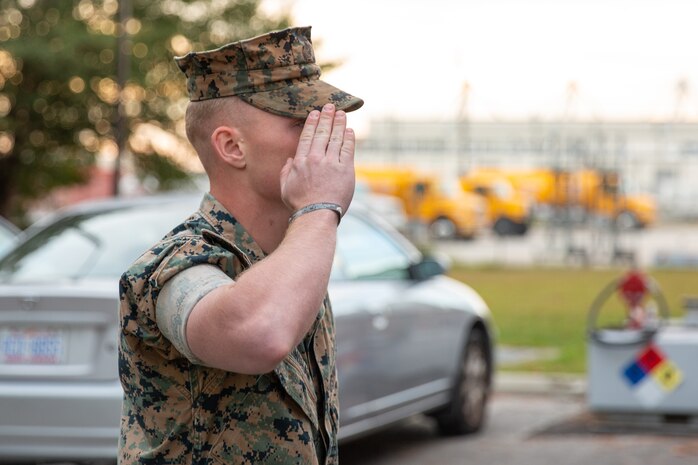 MCAS New River Meritorious Promotion: Sgt. Aaron Kinshaw