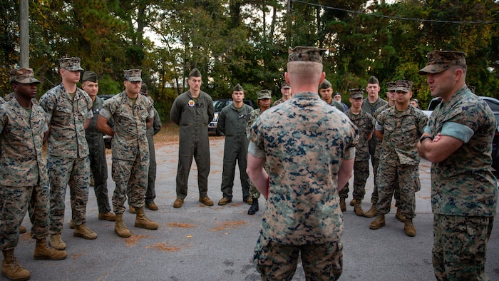 MCAS New River Meritorious Promotion: Sgt. Aaron Kinshaw