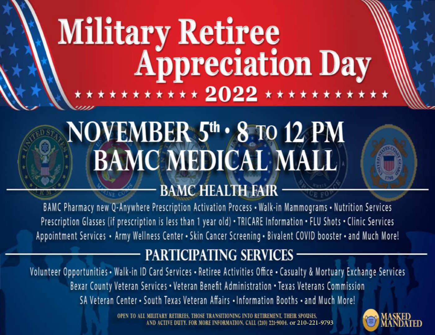 BAMC to host Military Retiree Appreciation Day Nov. 5 > Joint Base San