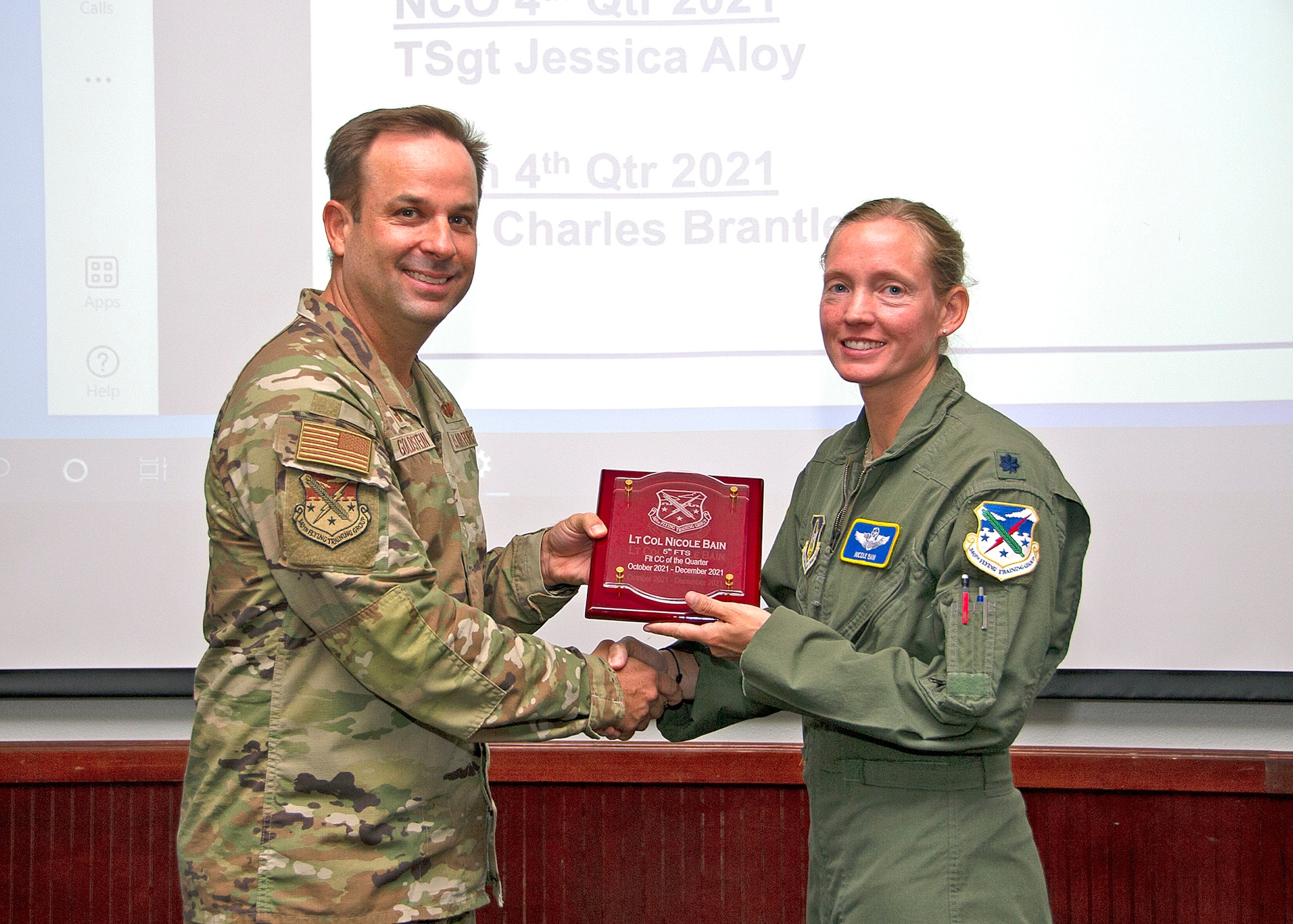 340th FTG highlights outstanding performers during fall MUTA