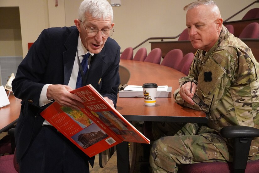88th Readiness Division historian presents “History Brown Bag”