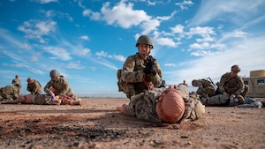 Medical Group Airmen Engage in Moulage