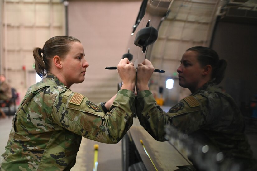 An Emergency Response Vehicle and cargo are thoroughly inspected