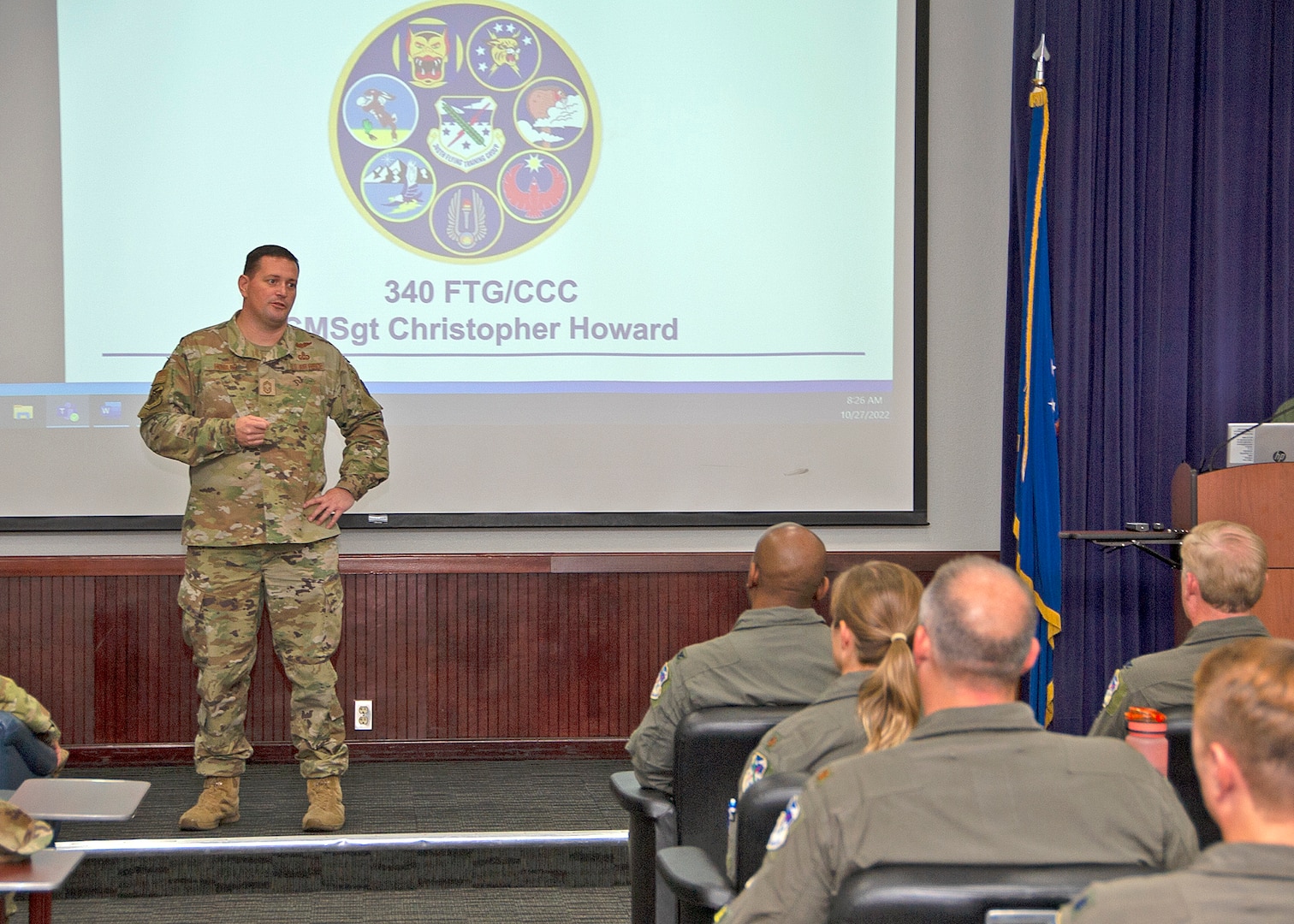 340th FTG SEL highlights outstanding performers during fall MUTA