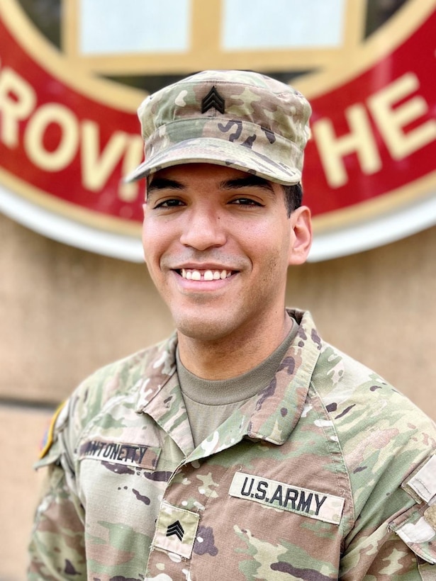 Sgt. Darrell Antonetty-Torres, radiology specialist at Bayne-Jones Army Community Hospital at the Joint Readiness Training Center and Fort Polk passed the American Registry of Radiologic Technologists examination and earned his radiologic technician credentials Oct. 7 in Shreveport, Louisiana.