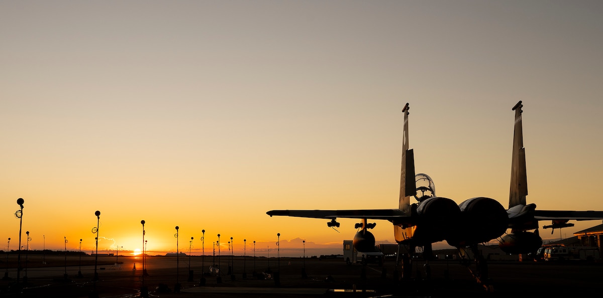 F-15 acoustic testing