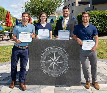 Identical twins thriving as computer scientists in NUWC Division Newport’s Undersea Warfare Combat Systems Department