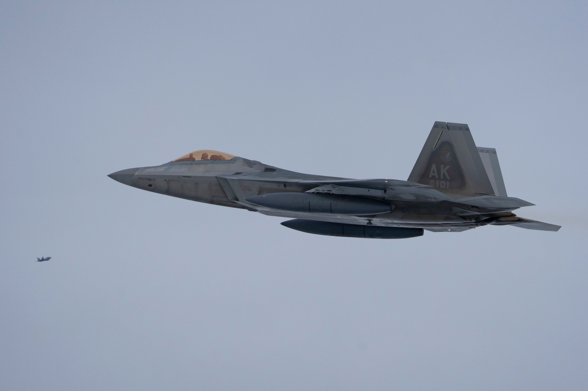 F-22 launches