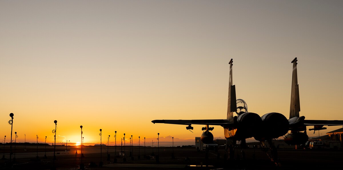 F-15 acoustic testing