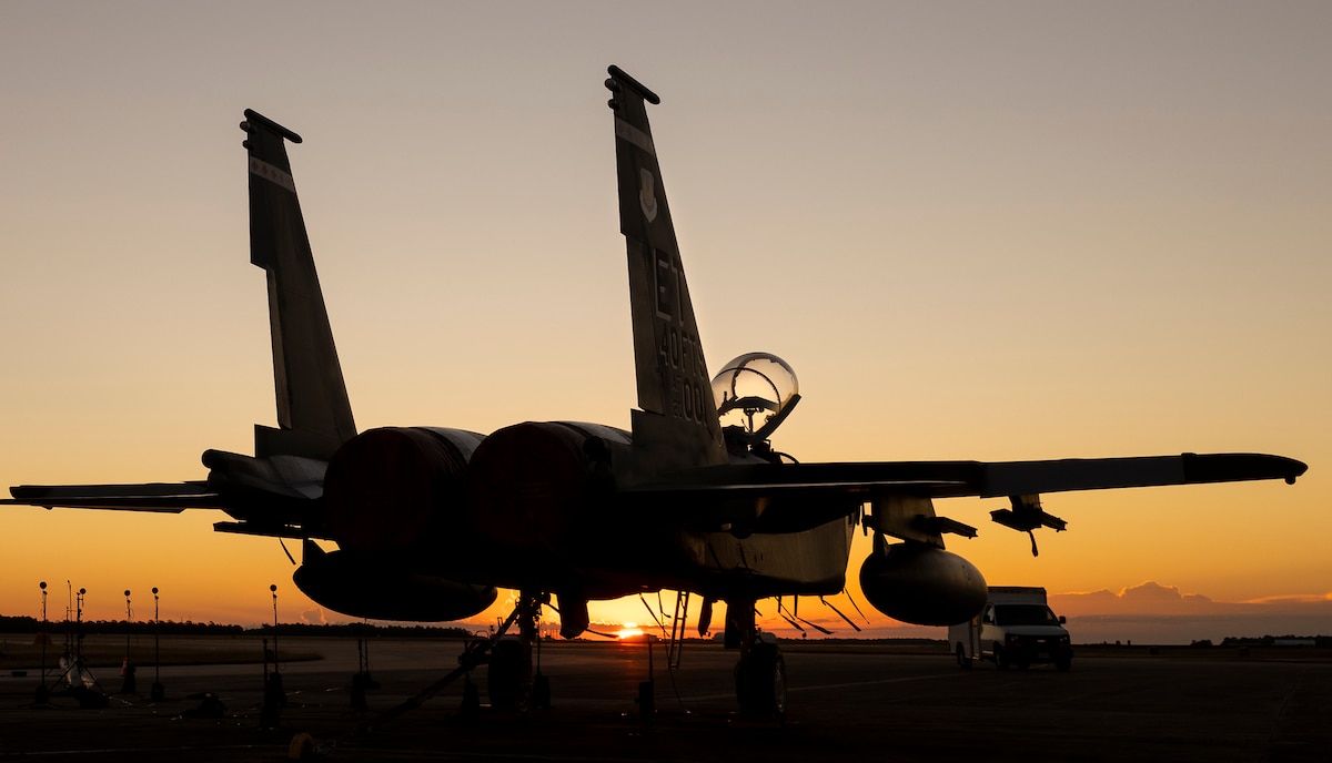 F-15 acoustic testing