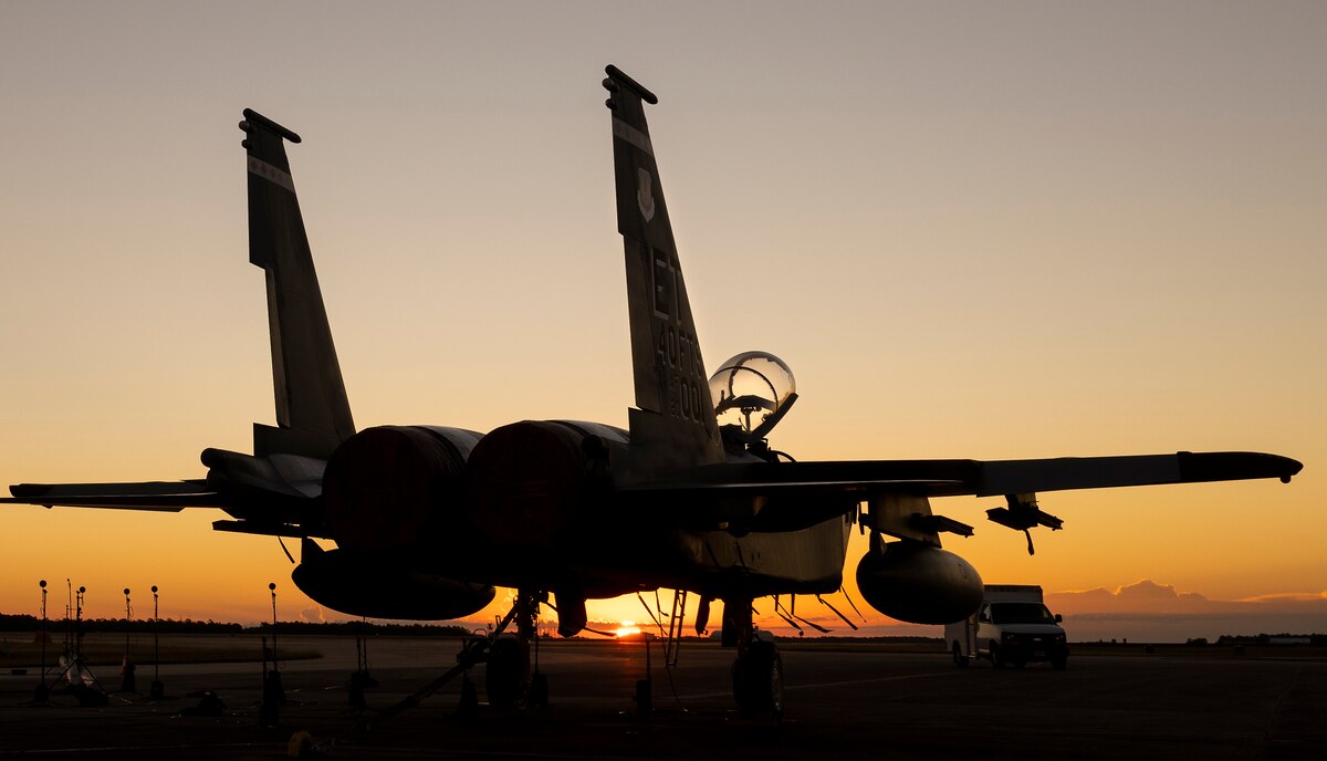 F-15 acoustic testing